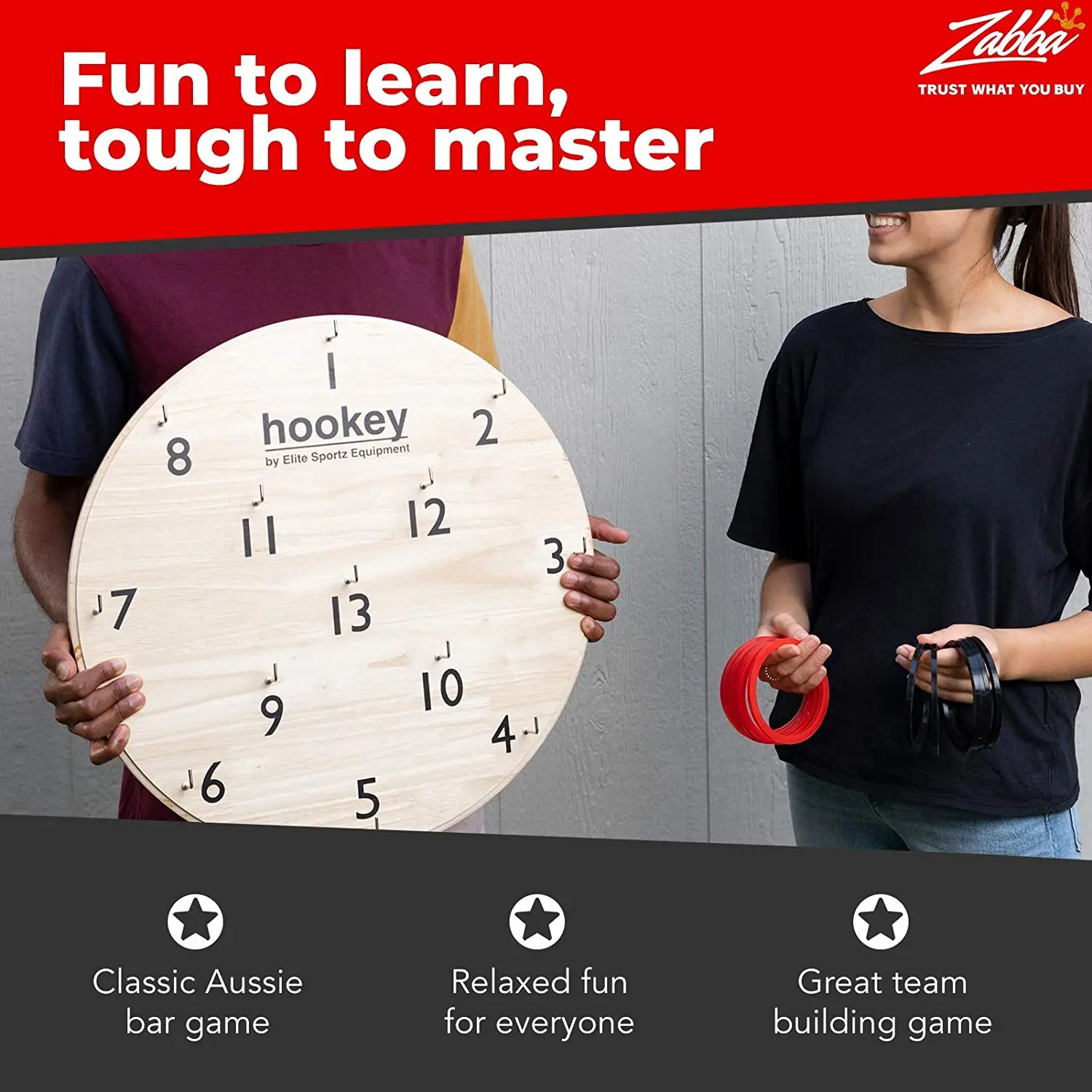 Sportz Ring Toss Game for Adults Kids Indoor Outdoor Games for Family and Friends Gifts for Men and Women Party