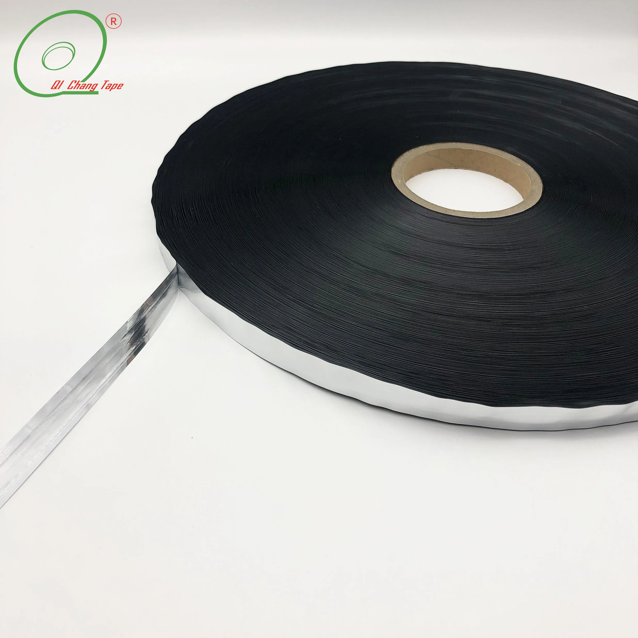 6mm Glue  Metalized liner Resealable Bag Sealing Tape with antistatic performance