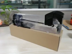 50PCS/LOT Transparent View Catching Live Mouse Trap Station