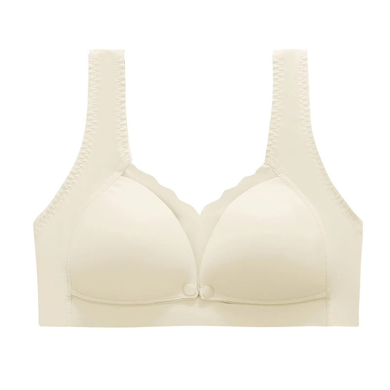 Wholesale Price Various Colors Convenient Front Button Nursing Underwear