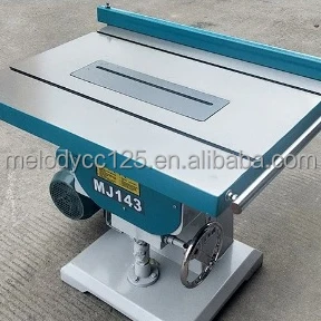 Woodworking circular saw 45 degree swing angle saw precision push table saw MJ143