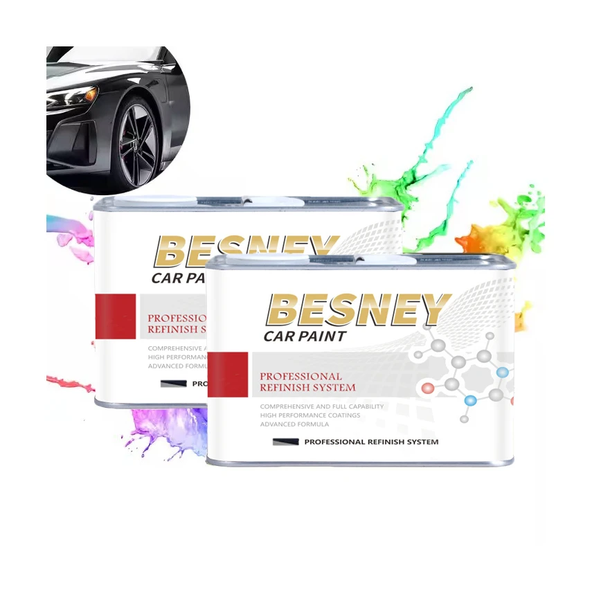 Besney  Auto Paint Good Refinish Polyester Putty Car Repair Paint