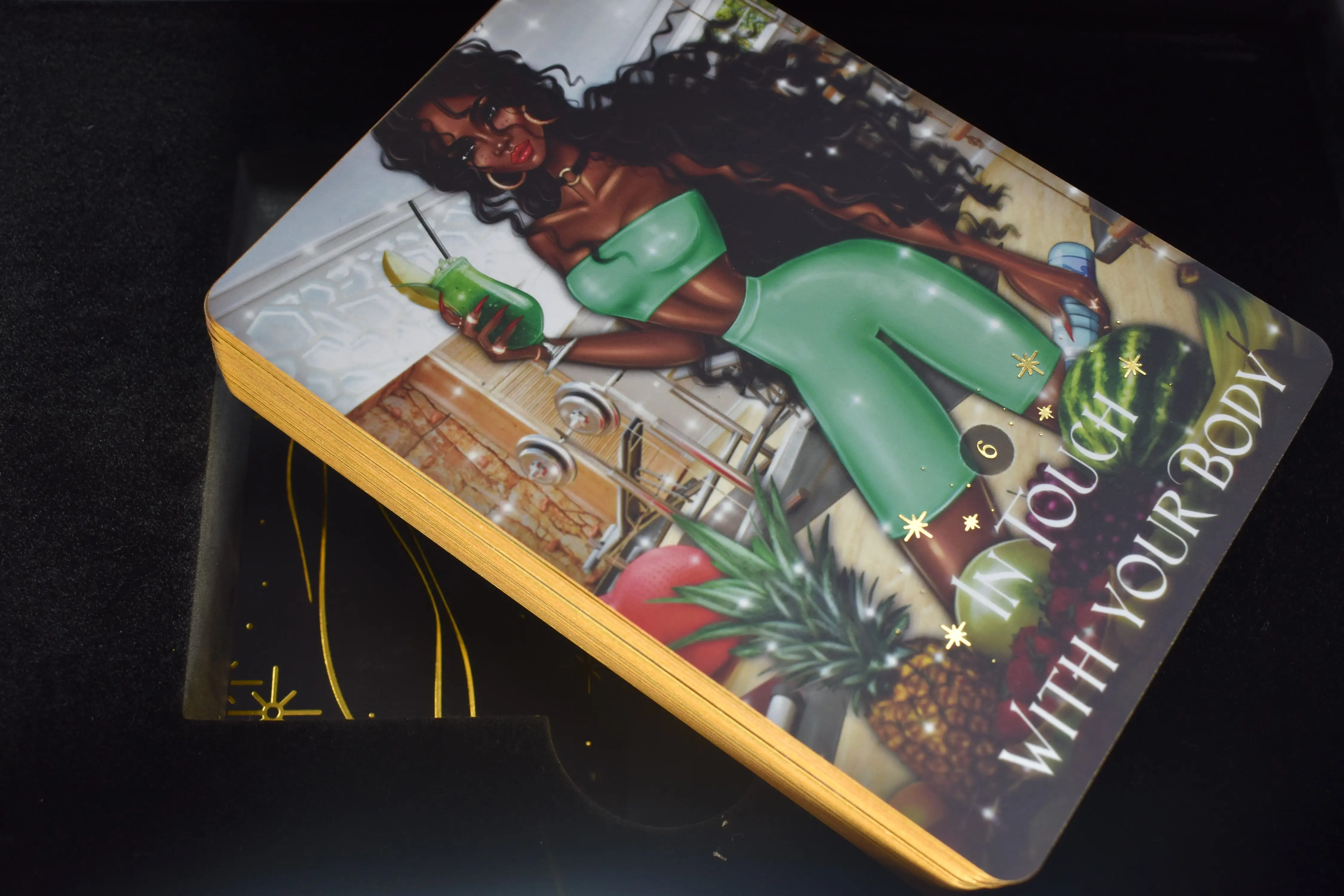 Custom Mindful Oracle Cards Wholesale Affirmation Card Printing Tarot Card Deck With guidebook