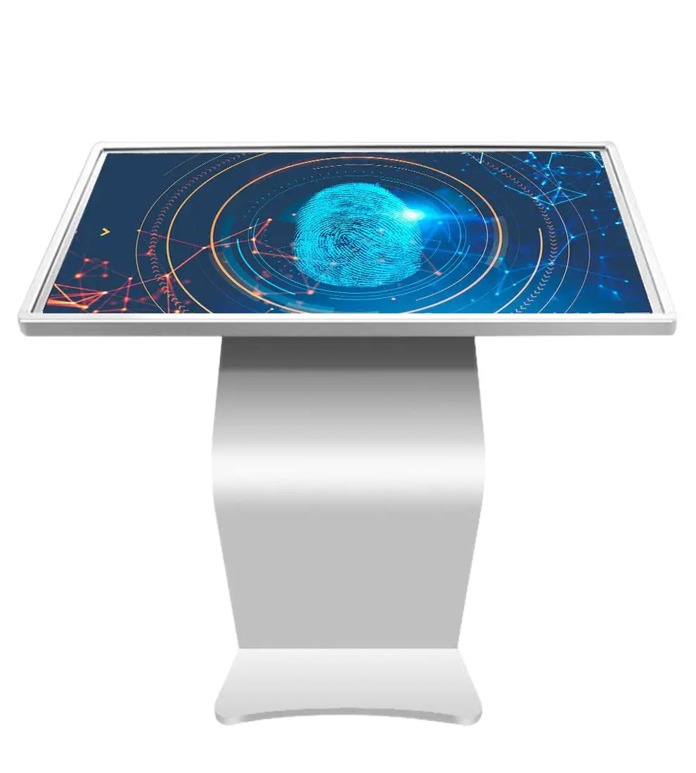21.5 Inch Shopping Mall All In One Capacitive Touch Screen Table Lcd Advertising Interactive Projection Digital Signage Display