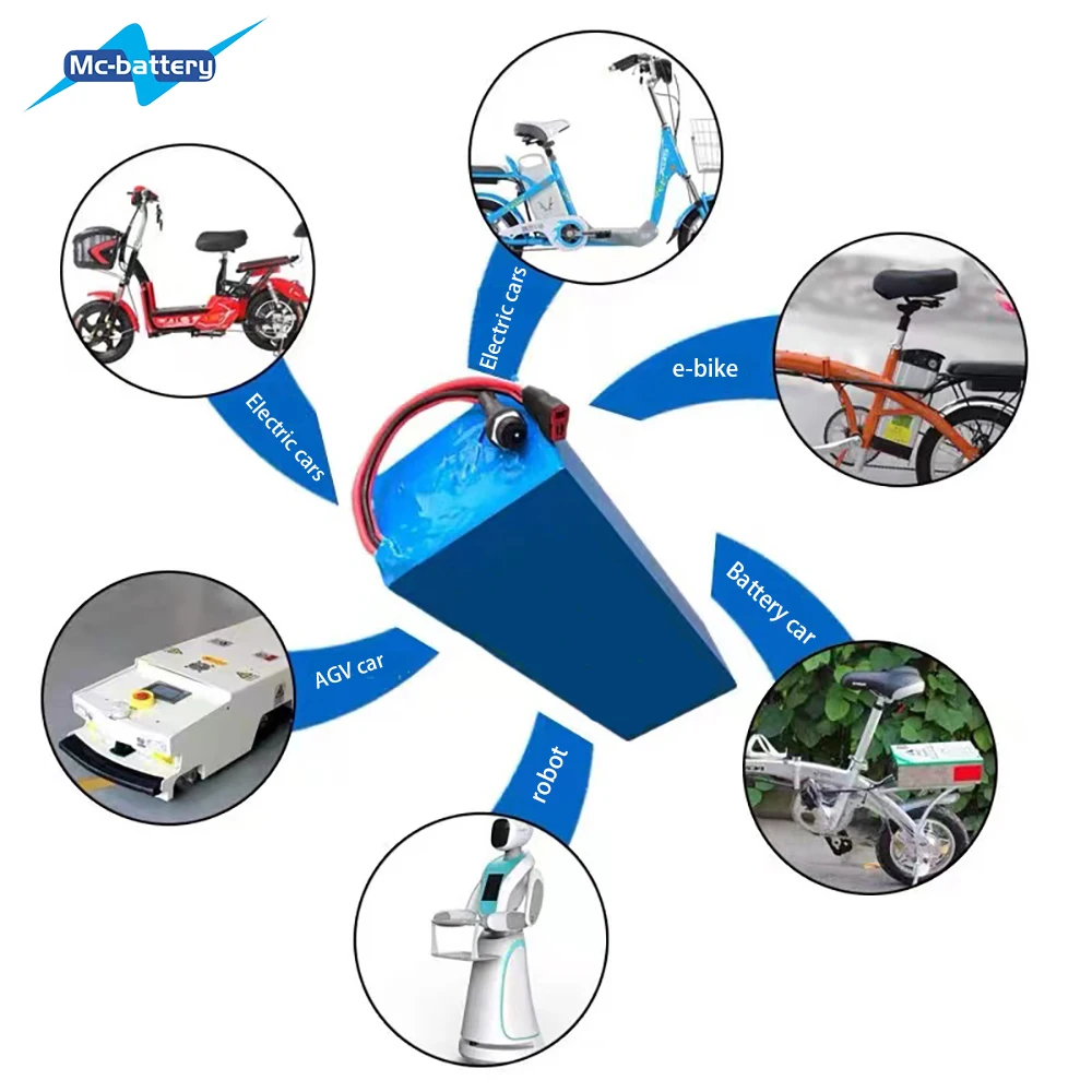 Electric Scooter 36V 48V 52V 60v 7.8ah 10ah 15ah 20ah Battery Pack Li ion