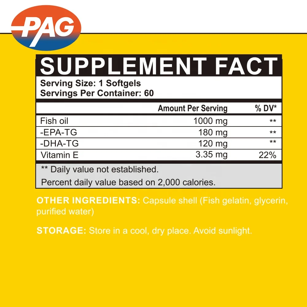 Капсулы Омега 3, 6, 9, рыбное масло, Халяль, мягкие капсулы для улучшения памяти детей