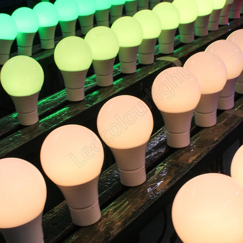 60mm  Twisted Rope stage lamp led light bulb Wedding Lighting DMX  Party Holiday