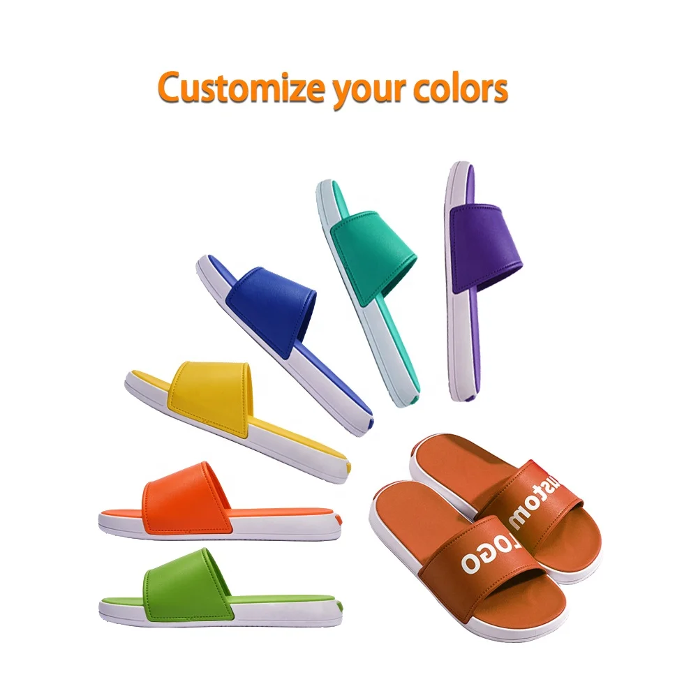Chinese Wholesale Quality 3D rubber PVC Slides Customized slipper shoes