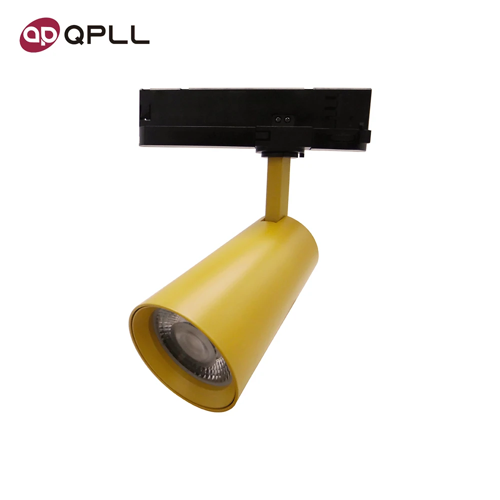 Factory Direct Supply Spot Lamp Ceiling Wall Tracklight Focussable Cob Led 4000K 100V 30W 40 Watts Led dali Track Lights