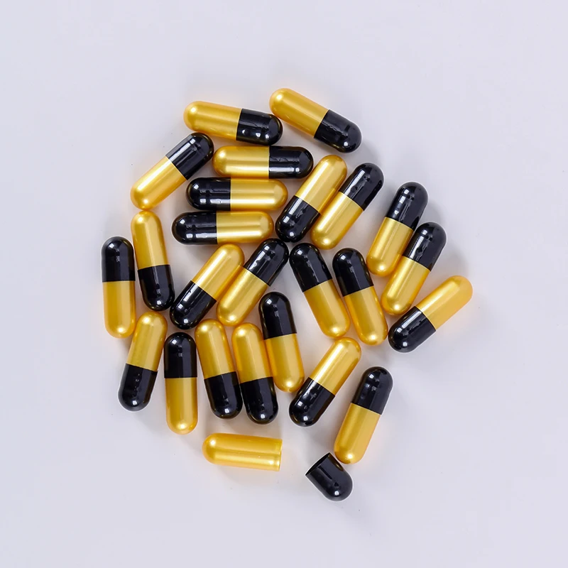 Empty hard gelatin capsule size 1# gelatin capsule shell big Capsule factory straight hair supplier