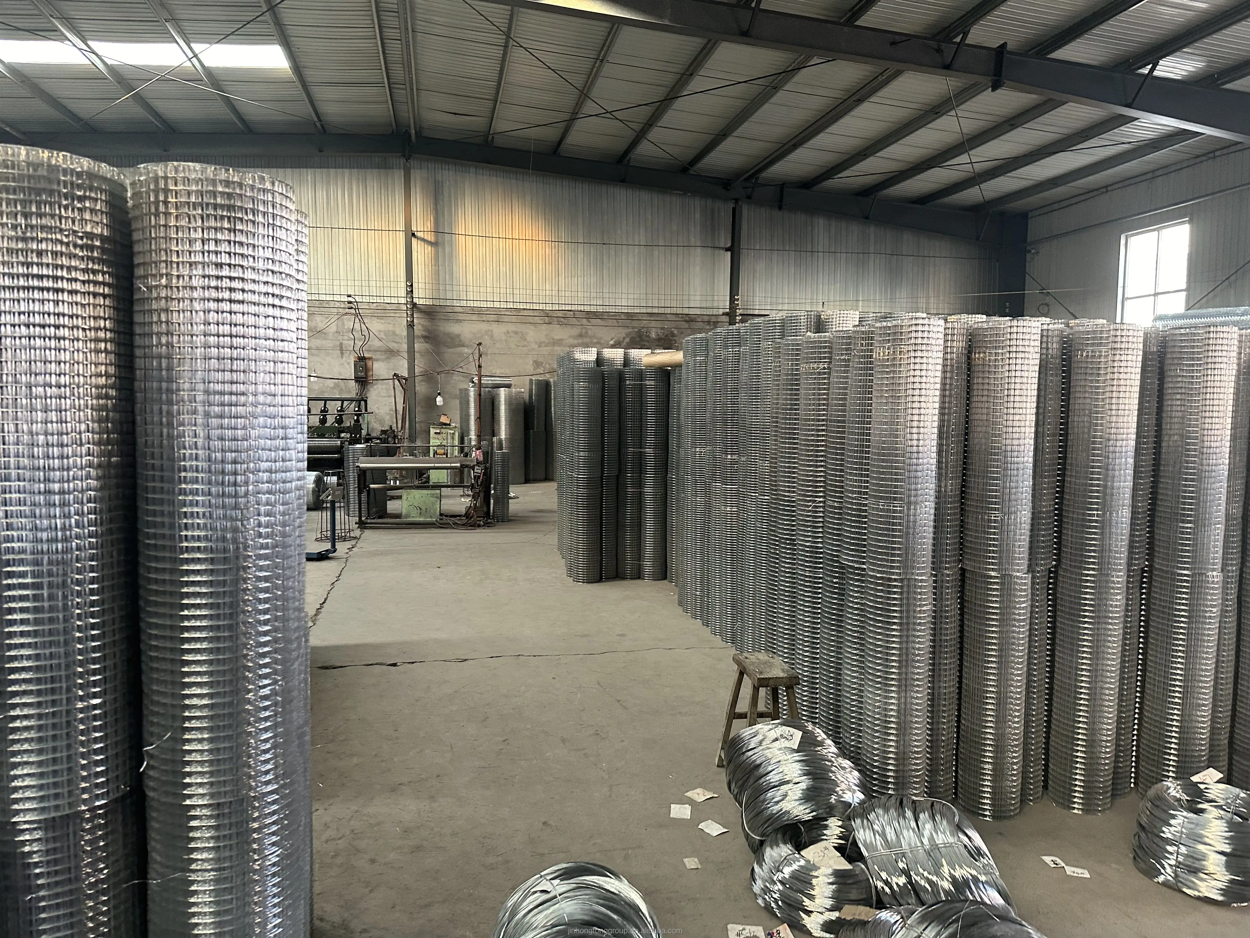 Size custom mild steel available Galvanized Iron Wire Steel wire mesh
