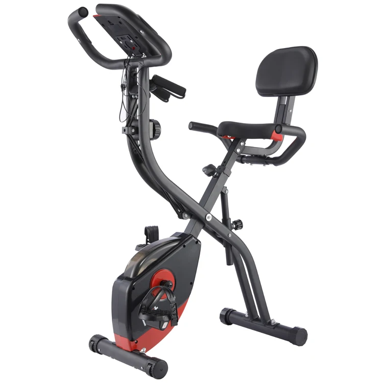 Zoshine High Fashion Fold-able Magnetron Resistance X Shape Exercise Bike