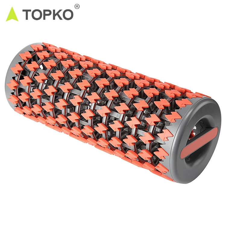 
TOPKO new arrival foldable design back muscle relax roller collapsible foam roller  (1600095906180)