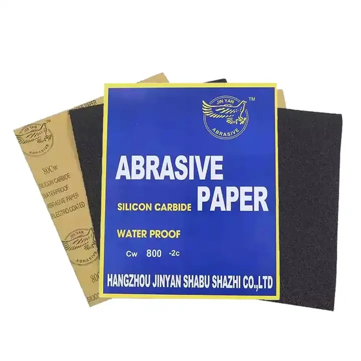 100pcs/box Sandpaper automobile maintenance silicon carbide grinding water sand paper jewelry tools construction abrasive tools