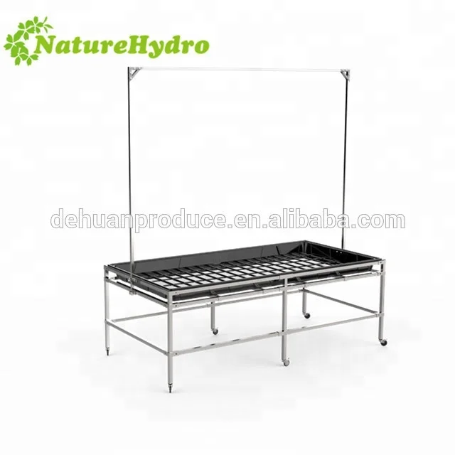 
ABS nursery plant trays agriculture hydroponic grow trays for sale 