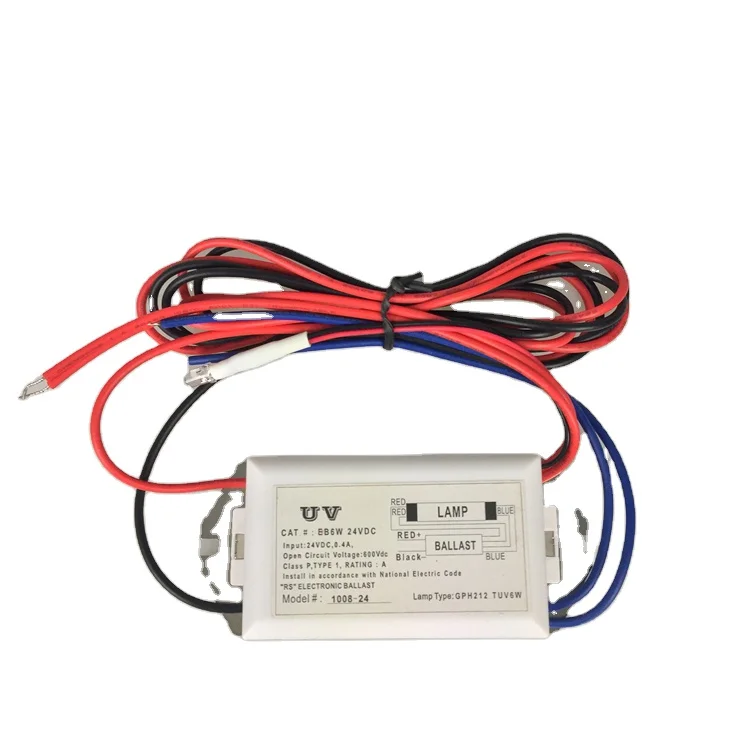 UV electronic ballast DC12V T5 UV lamp ballast 10w