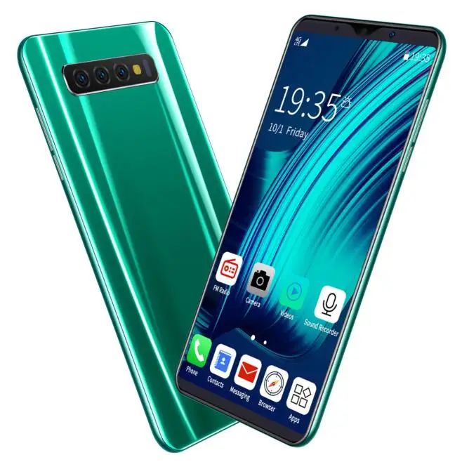 S10+ Unlocked 8+16MP 8 Core Dual SIM 4G+64G Cheap Smart Phone 5.8 inch Android 8.0 Mobile SmartPhones