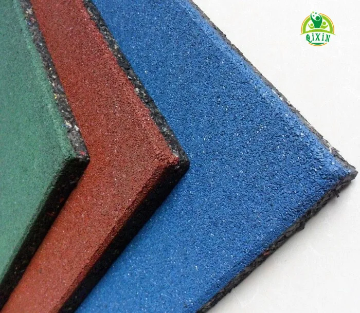 Различной толщины 15/20/25/30/40/50 мм дешевая открытая игровая площадка коврики резиновый коврик QX-18142A