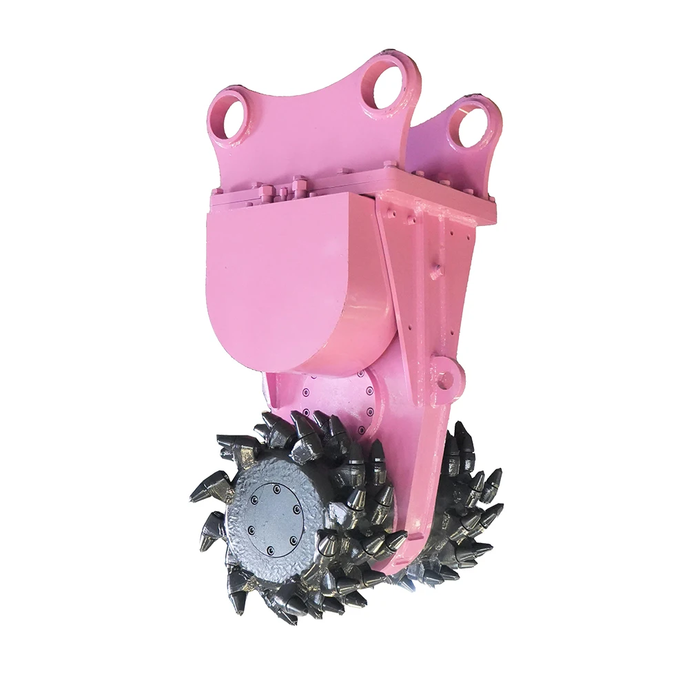 Municipal Works Trenching Drum Cutter To Suit 5-9 Ton Excavator Drum Cutter Hydraulic Drum Cutter