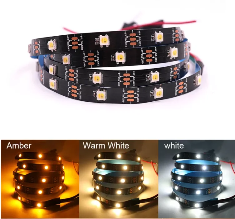 Изменяющий Цвет светодиодный свет SMD 5050 RGB DC5V SKU6812/ws2815 пиксель rgb светодиодные полосы света
