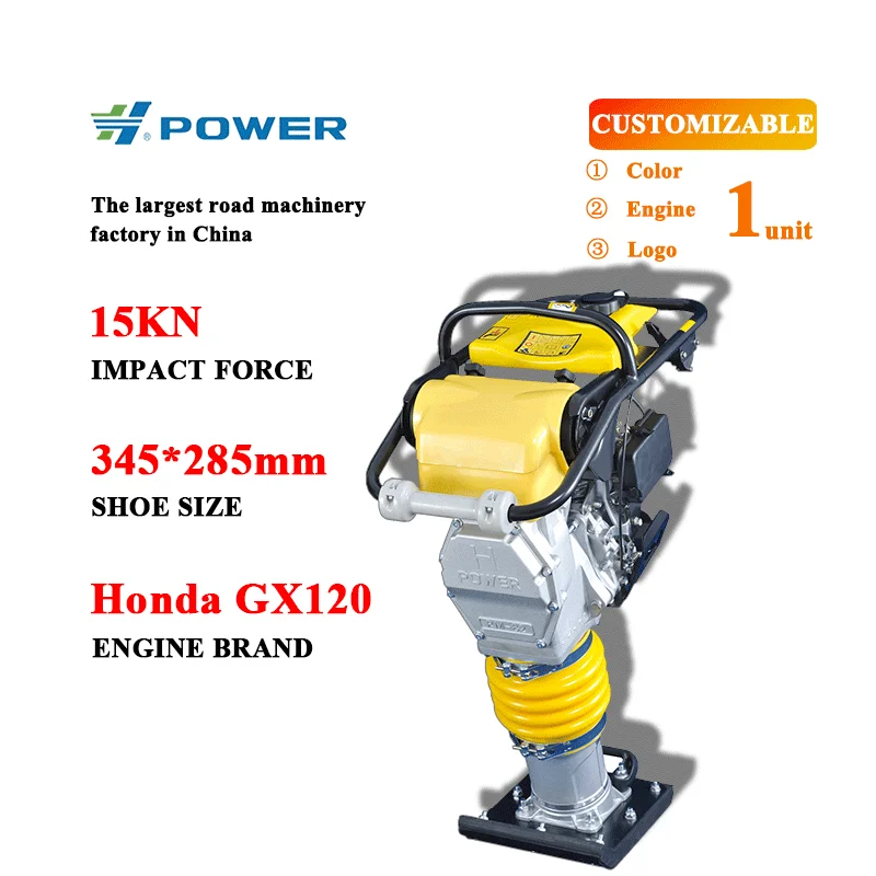 Powerful Small Rammer Compactor for Efficient Soil Compression in Tight Spaces Construction and Landscaping Projects Durable