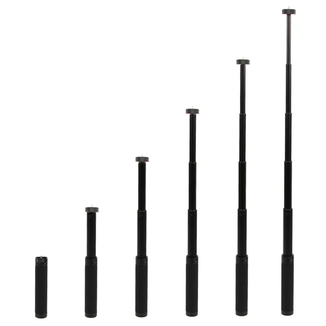 66cm Adjustable Telescoping Selfie Stick with Tripod Mount Compatible with OSMO Mobile 2