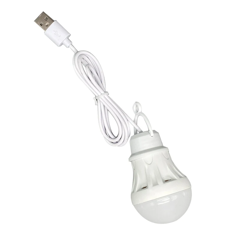 Портативная USB-лампа для освещения, 5 в постоянного тока, 3 Вт