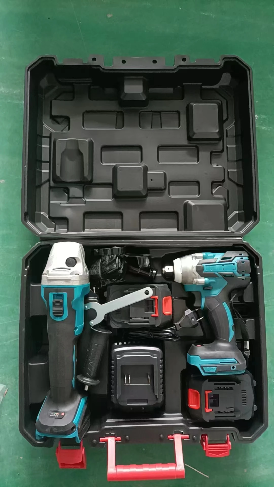 21VMultipurpose Power Tools Rechargeable Lithium Battery Washer Cordless Chain Reciprocating Saw Angle Grinder Polisher Set