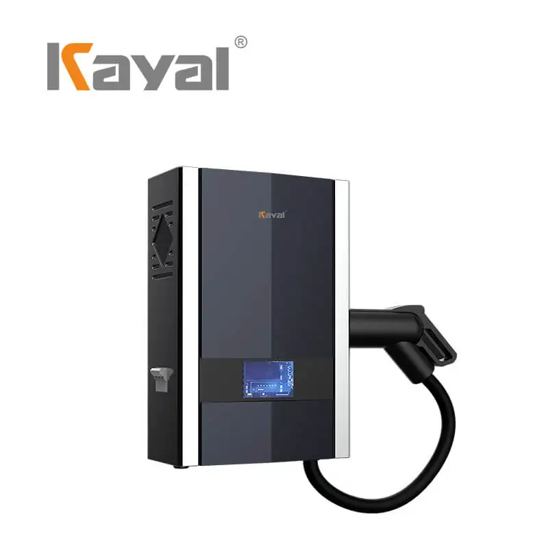 KAYAL electric car charger 22kw ev charging station with lcd display