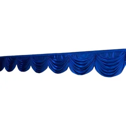 6ft swag table skirt wave decoration for backdrop wedding stage decor party drapes swag silk fabric curtain