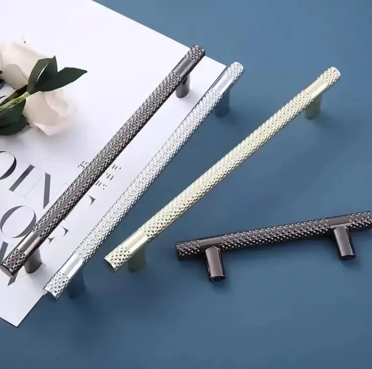 Modern stainless steel kitchen door cabinet t bar handle cabinet handle furniture handles
