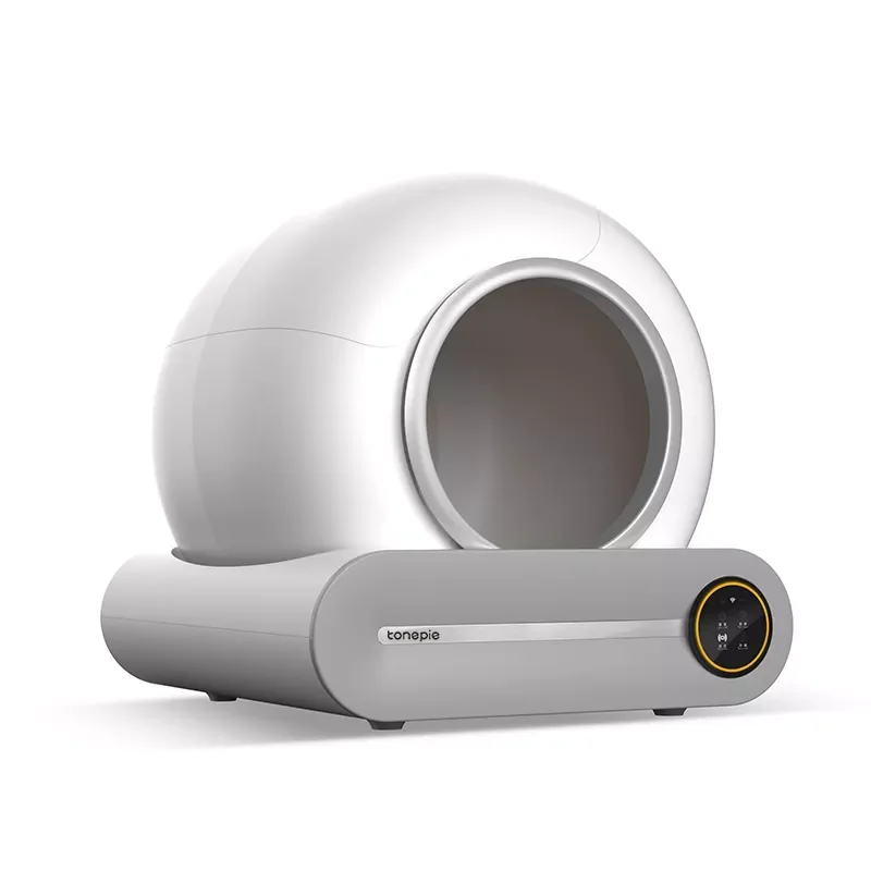 customize large fosuhouse electric self quick cleaning enclosed smart cat litter box auto automatic cat litter box for cats