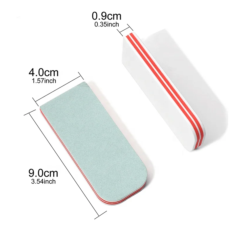 Профессиональный завод, Прямая поставка, солнечный свет, хорошее качество, буферный блок для ногтей, 1000 4000 Грит, Полировка Ногтей, блейнер, красный блок eva