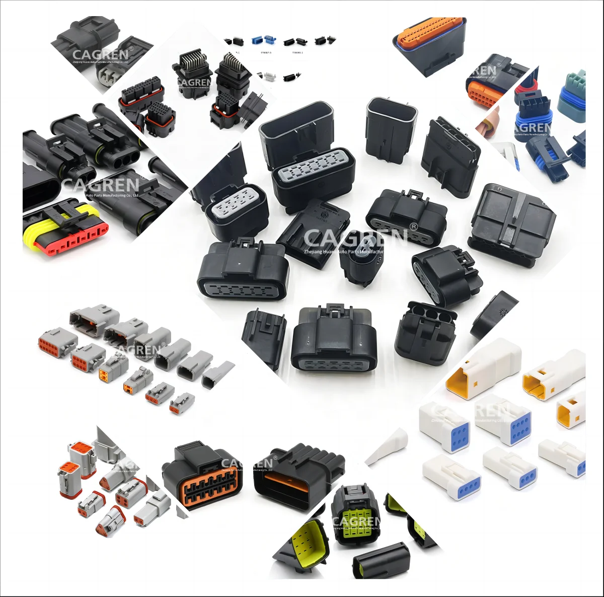 4 Way Auto fuse box assembly with terminals Dustproof  mounting BX2043 FOR CAR