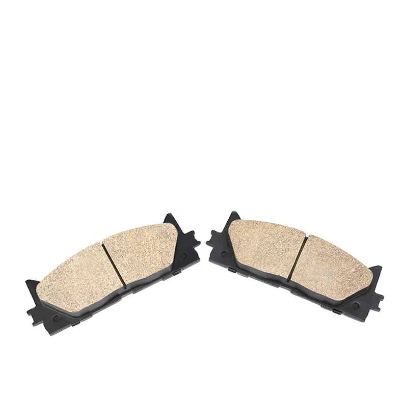 High Quality Car Front Wheel High Friction Coefficient Set for Toyota Brake Pad