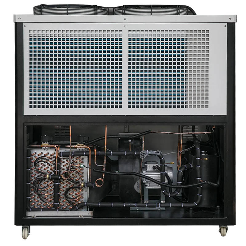 Small Water Tank Industrial Chiller Machine Upright Air Chiller