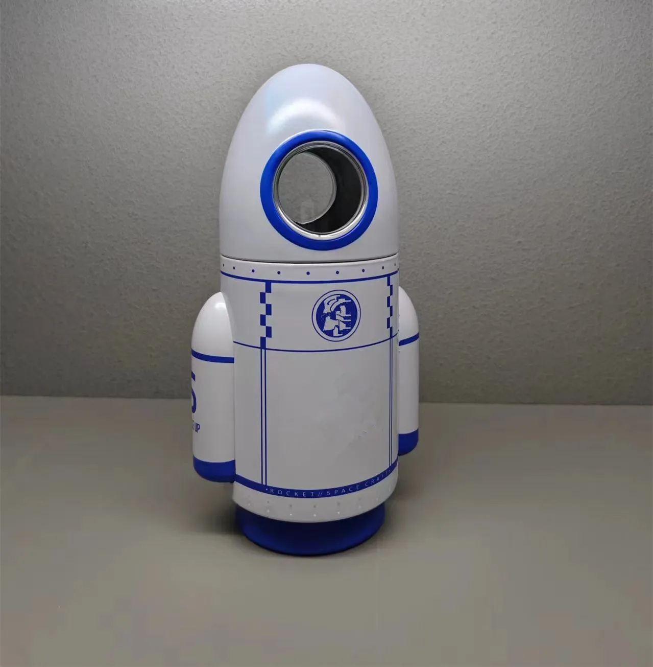 Rocket Shape Gift Package Food Grade Candy Biscuit Surge Package Metal Tinplate Tin Box For Kids