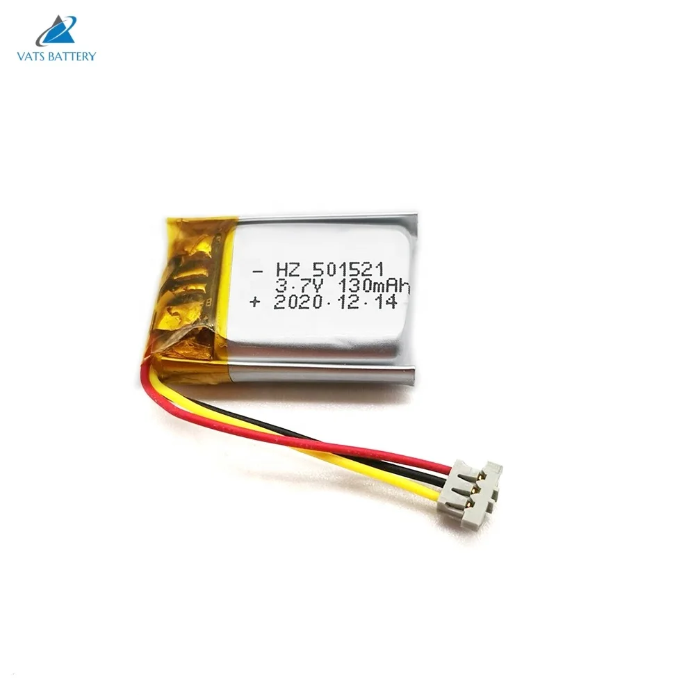 Класс хорошего качества 501521 lipo батарея 501522 3 7 501621 130 мАч temp защита