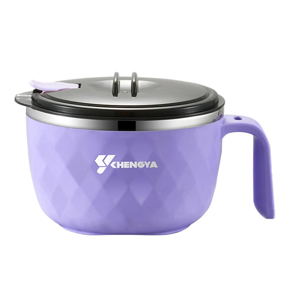 Original best-selling multi-color instant noodle bowl Plastic steel durable instant noodle bowl