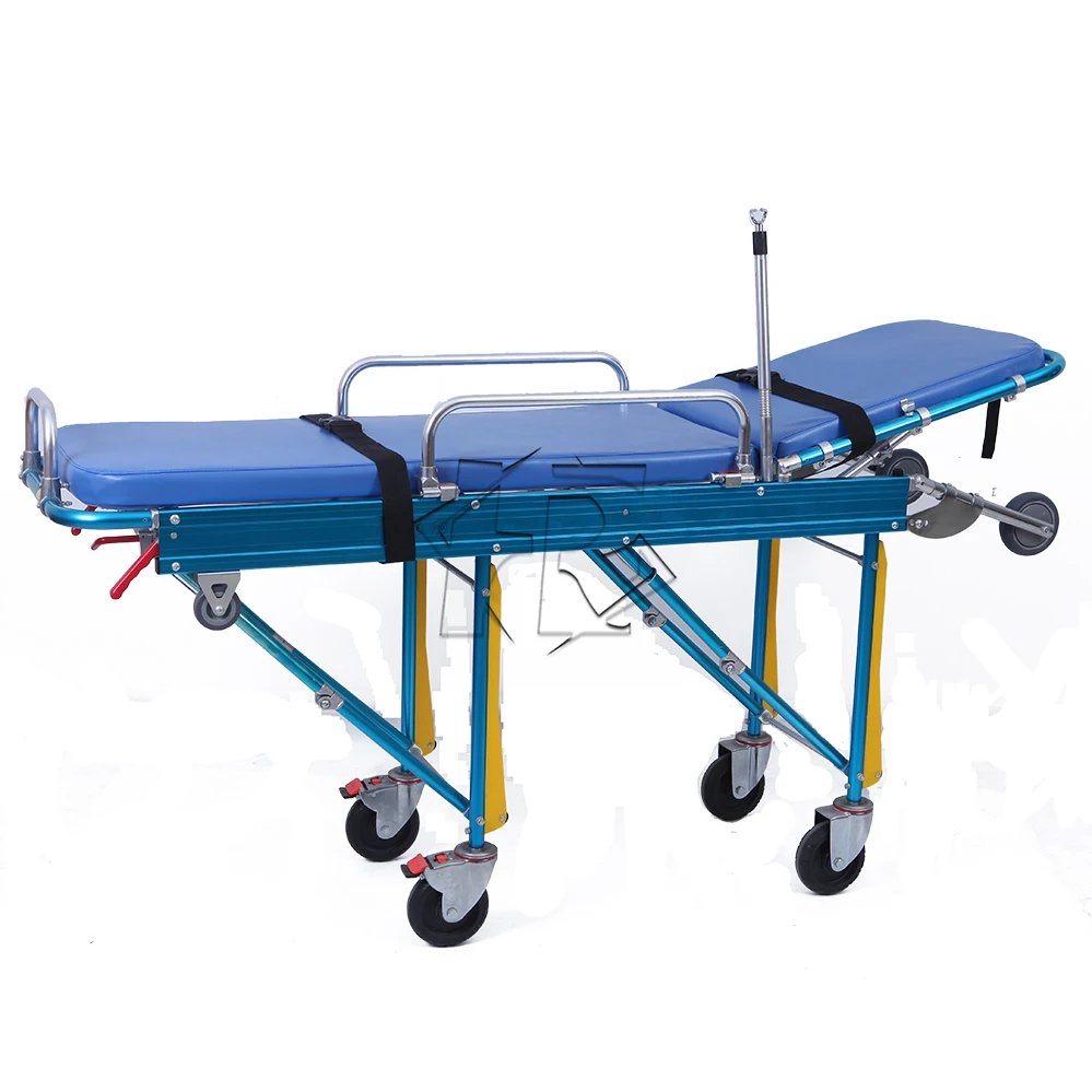 
Automatic Loading Ambulance Stretcher High-strength Aluminum Emergency Stretcher 