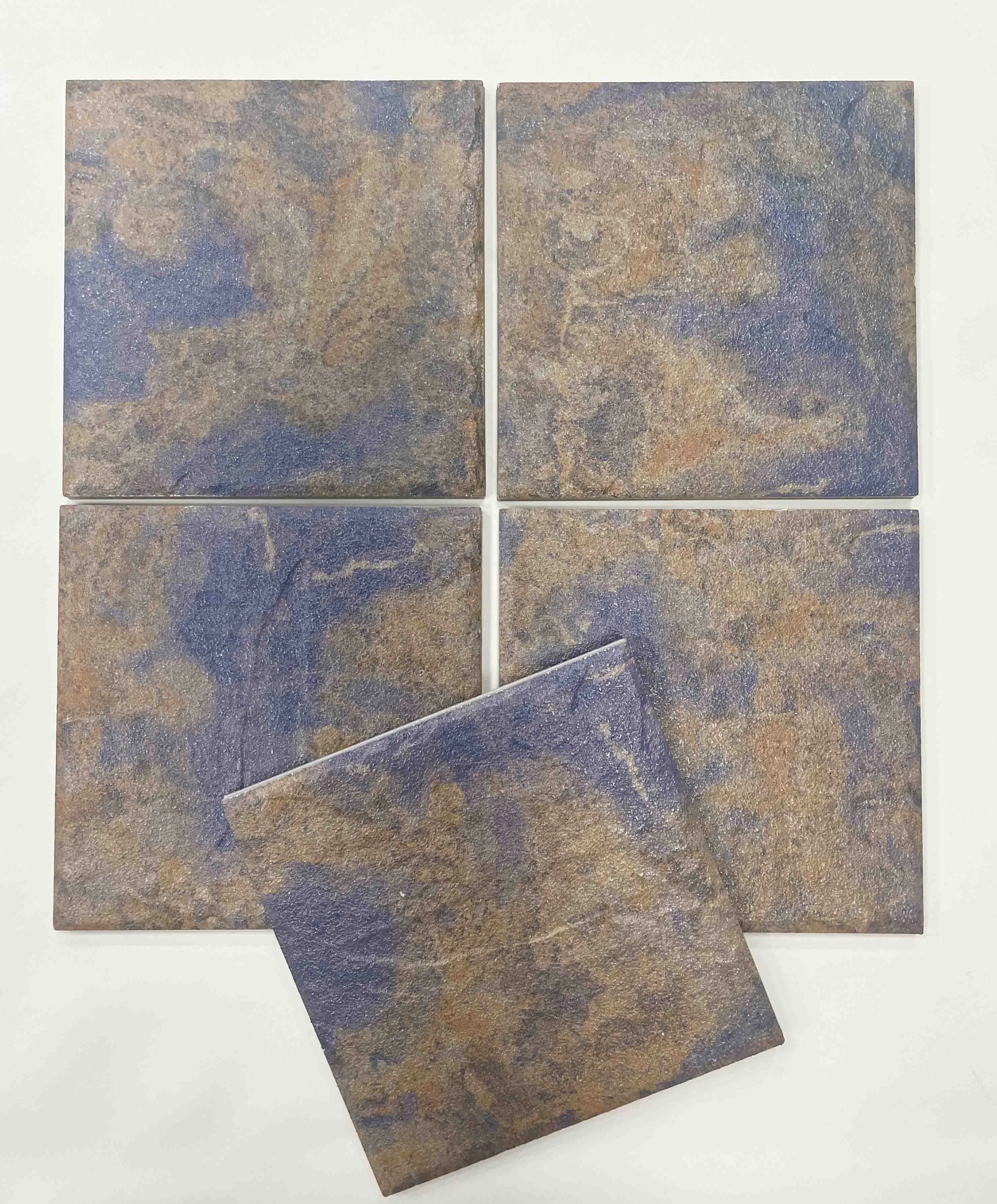 Hot Selling Natural Copper Slate Mosaic Tiles for Kitchen Bathroom Swimming Pool Decorative Home Decor Wall Cladding Flooring