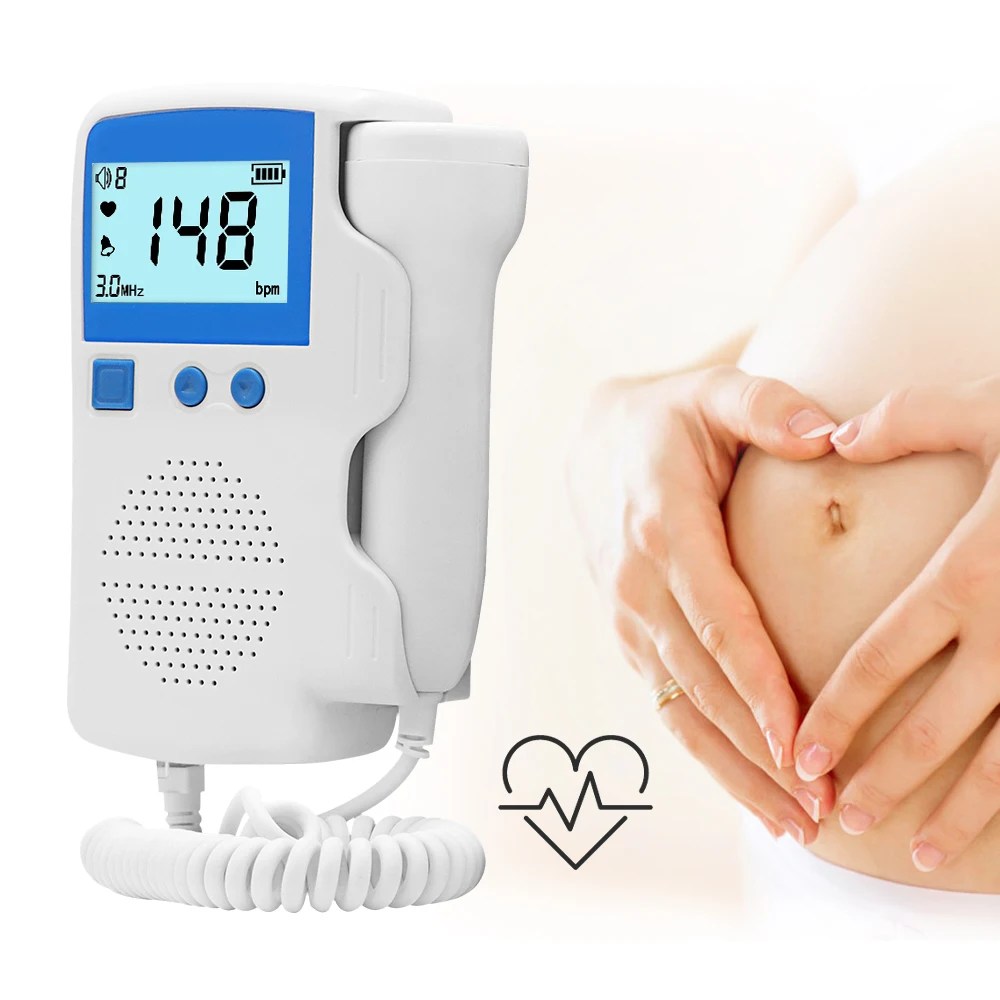 Hot Sale eBay Shopify Wholesale CE ISO Certificate Fetal Heart Rate Monitor Doppler