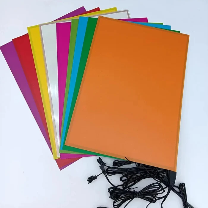 High brightness Electroluminescent EL Backlight Panel Light up panel