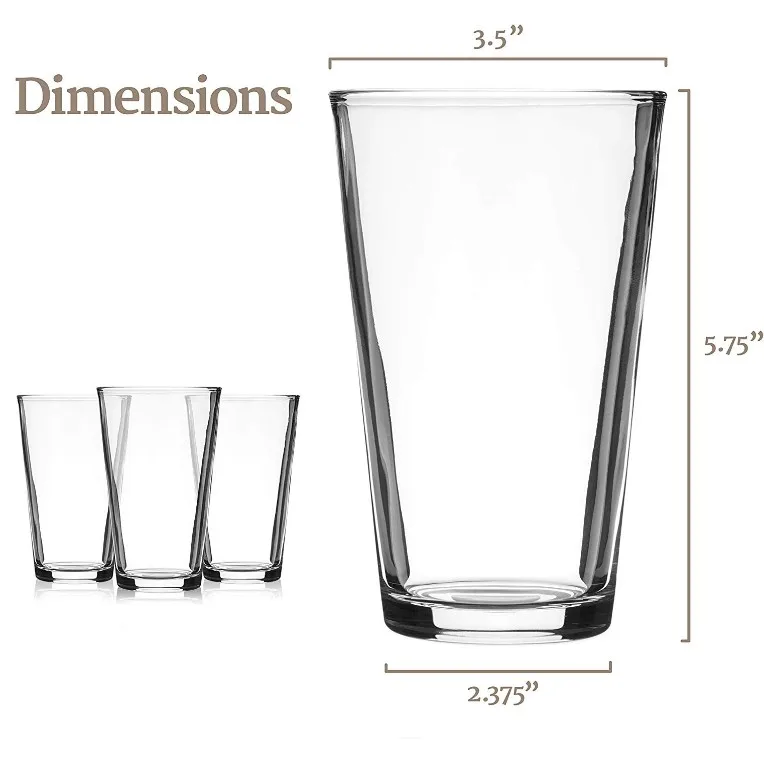 Wholesale Mr and Mrs Pint Beer Glasses Gift Set