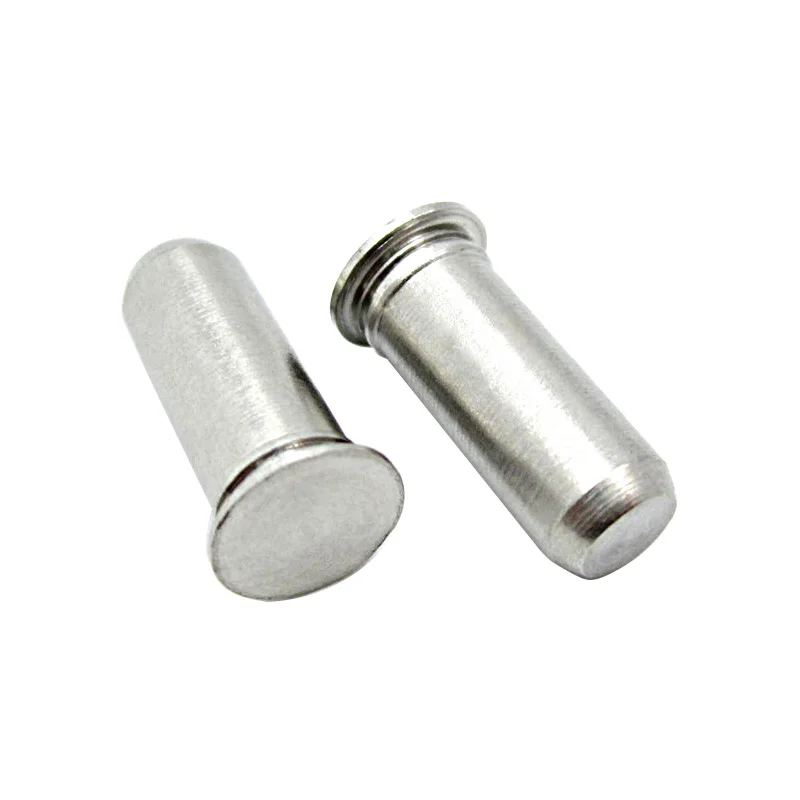 unthreaded dowel pins flush for sheet metal