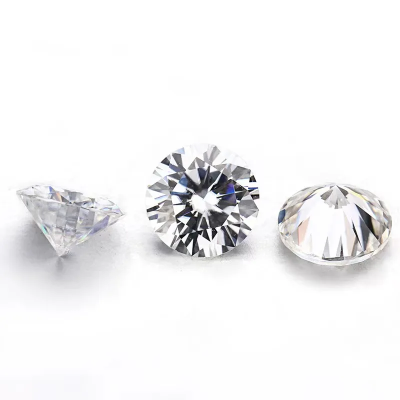 Wholesale DEF Real Diamond Small Melee CVD Round Lab Grown Diamond VVS VS SI(Sell in Piece)
