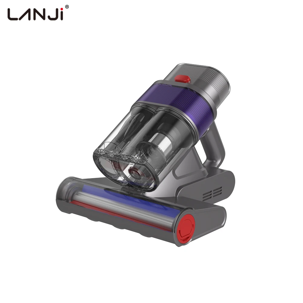 2024 15kPa OEM P810 Sofa Pillow Fabric Mattress Vacuum Cleaner UV LED Screen Handheld Bed Cleaning Machine