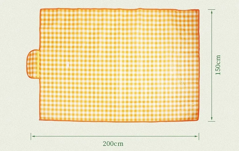 Cheap Price Camping Folding Picnic Mat Non Woven Moisture Proof Cushion Outdoor Waterproof Blanket