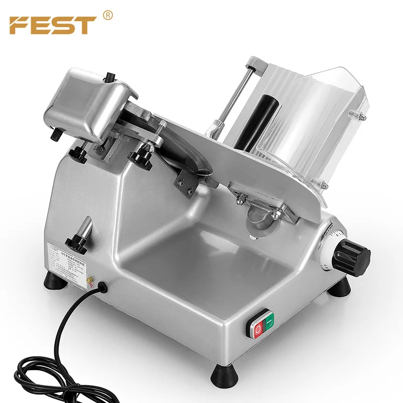 FEST butcher deli meat slicer 10 commercial professional ham slicer salmon slicer commercial meat cutter best cut for roast beef