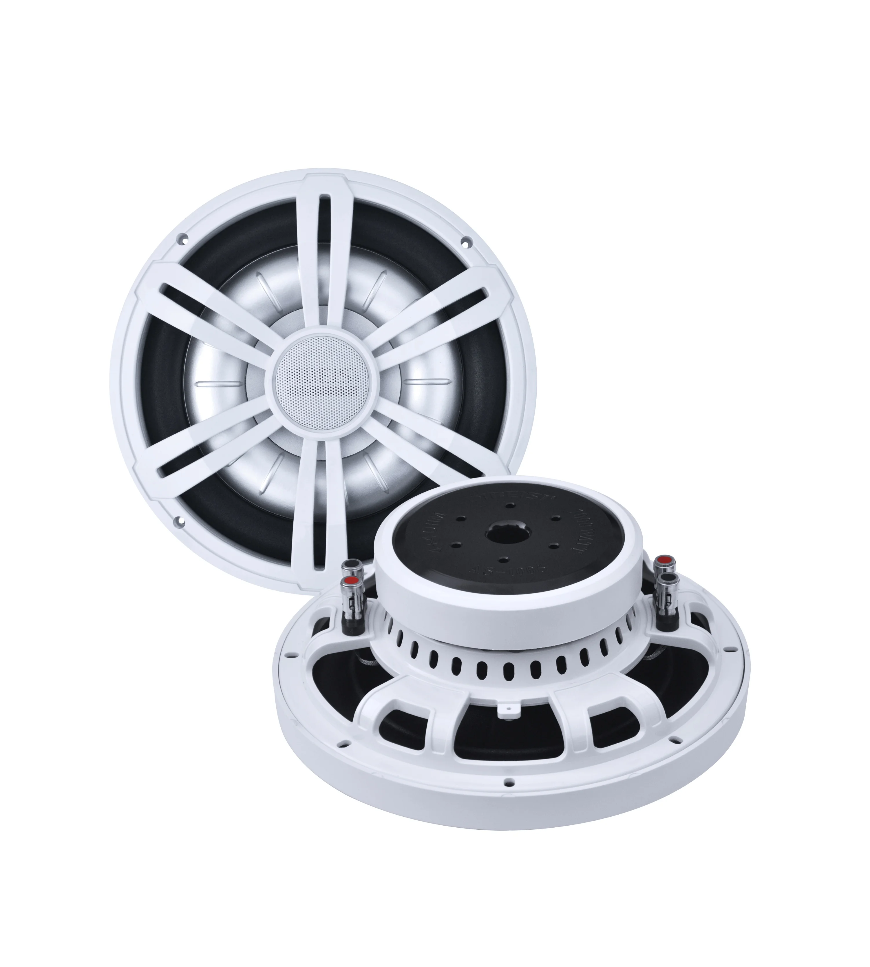 DIBEISI wholesale 8/10/12 inch waterproof super slim high performance dual 4 ohm marine subwoofer speaker DBS8017